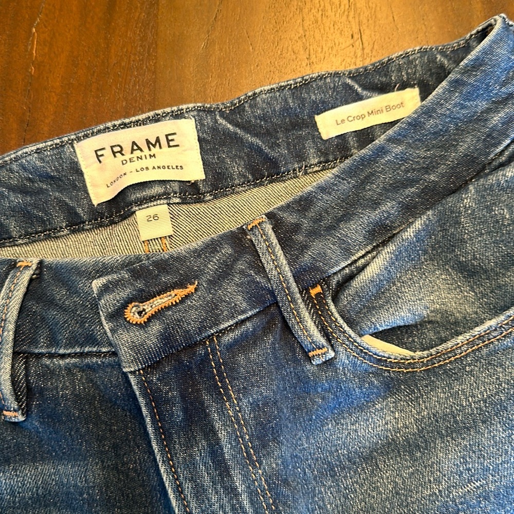 FRAME Le Crop Mini Boot